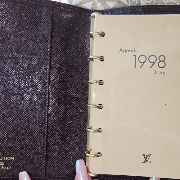 VINTAGE LOUIS VUITTON TAIGA AGENGA (1998) - Picture 3 of 8